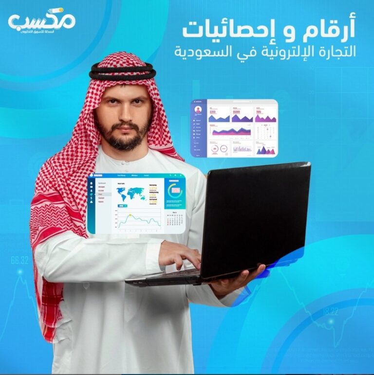 ارقام واحصائيات التجارة الالكترونية في السعودية
